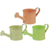 Prodotto Fioriera decorativa per annaffiatoio in metallo colorato 16,5x7 cm 8 pz