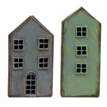 Prodotto Case decorative decorazione da tavolo fioriera vintage H12,5 cm - 19 cm set di 4