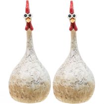 Prodotto Decorazione Polli Decorazione Figura Decorazione Pasquale Pollo Divertente H26cm