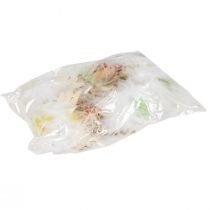 Prodotto Pollo decorativo Decorazione pasquale da appendere decorazione in legno H8cm 6 pz