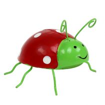 Deco beetle colori assortiti 8cm 3pz