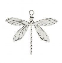 Prodotto Libellule decorative da appendere decorazione estiva argento 5×4 cm 36 pz
