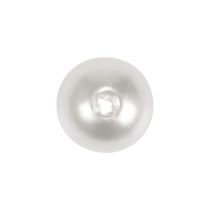Prodotto Perline decorative da infilare perline artigianali bianche 6 mm 300 g