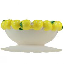 Prodotto Ciotola decorativa portafrutta al limone in ceramica Ø30cm