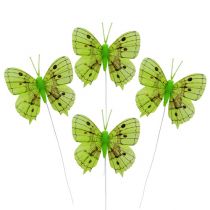 Prodotto Farfalle Deco verdi 8 cm 6 pezzi