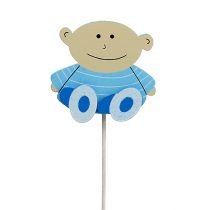 Prodotto Tappo decorativo baby blue 5 cm L25 cm 20 pz
