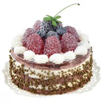 Torta decorativa al cioccolato con base per torta ai lamponi Ø10cm