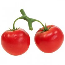 Déco pomodoro rosso cibo manichino pannocchia di pomodoro L15cm