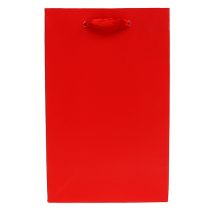 Sacchetto decorativo per regalo rosso 12cm x19cm 1pz