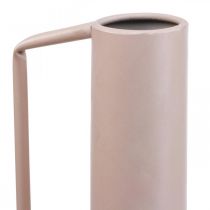 Vaso decorativo brocca decorativa in metallo rosa chiaro 19,5 cm H38,5 cm
