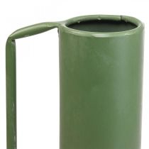 Prodotto Vaso decorativo brocca decorativa manico verde metallo 14cm H28.5cm