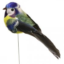 Deco Birds on Wire Spring Deco Cinciarella 10×3cm 9pz