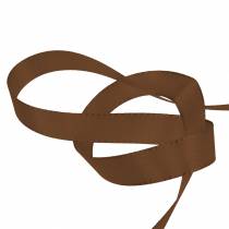 Nastro regalo e decorazione marrone 25mm 50m