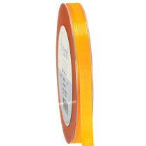 Prodotto Nastro decorativo nastro regalo nastro arancione orlato 8mm 50m