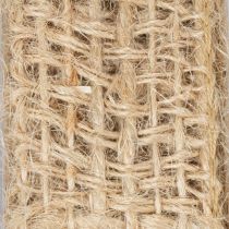 Prodotto Nastro decorativo in juta, naturale, 25 mm; nastro in juta; nastro regalo rustico, 10 m