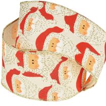 Prodotto Nastro decorativo Babbo Natale nastro decorativo 60mm 10m