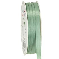 Prodotto Nastro decorativo in taffetà, nastro regalo verde salvia 10 mm 50 m