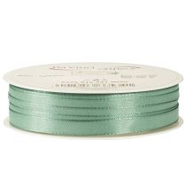 Prodotto Nastro decorativo in taffetà, nastro regalo verde salvia 10 mm 50 m