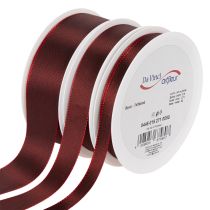 Prodotto Nastro decorativo in taffetà, rosso, varie larghezze, 50 m
