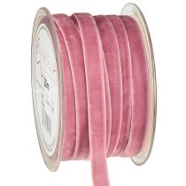 Prodotto Nastro decorativo in velluto viola chiaro 10 mm 20 m
