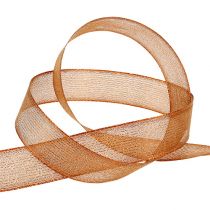 Prodotto Nastro regalo per la decorazione con rame Lurexstreifen 25mm 20m