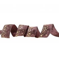 Prodotto Nastro decorativo con motivo a stella 40mm 25m