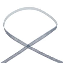 Prodotto Nastro decorativo in velluto, nastro regalo in velluto grigio 10 mm 20 m