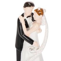Prodotto Statuetta decorativa raffigurante una coppia di sposi, 10,5 cm