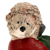Riccio Figura da decorare su mela 7,5 cm in ceramica