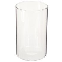 Prodotto Vetro decorativo, decorazione da tavolo, vaso per fiori incolore Ø9cm H15cm