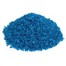 Prodotto Granuli decorativi pietre decorative blu scuro 2mm - 3mm 2kg