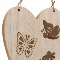 Prodotto Deco appendiabiti in legno deco cuore farfalla deco 13,5x20 cm 6 pezzi