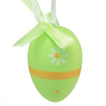 Prodotto Appendino decorativo Uova di Pasqua in plastica da appendere 4×5,5 cm 12 pz