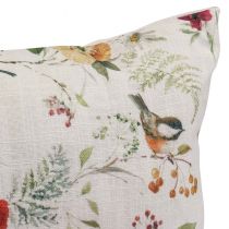 Prodotto Cuscino decorativo cuscino decorativo estivo con fiori/uccelli 37x37cm