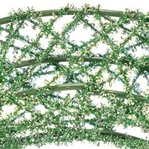 Prodotto Ghirlanda decorativa in rete metallica verde per progetti fai da te, 19 cm, 2 pezzi