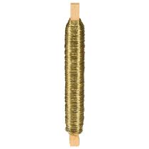 Prodotto Filo smaltato decorativo Filo da avvolgimento oro 0,50 mm 50 m 100 g