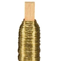 Prodotto Filo smaltato decorativo Filo da avvolgimento oro 0,50 mm 50 m 100 g