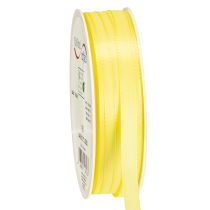 Prodotto Nastro decorativo in taffetà, nastro regalo giallo chiaro 10 mm 50 m
