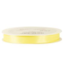 Prodotto Nastro decorativo in taffetà, nastro regalo giallo chiaro 15 mm 50 m