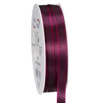 Prodotto Nastro decorativo, stretto, in taffetà lucido, ideale per incartare regali, largo 10 mm e lungo 50 m.