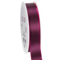 Prodotto Nastro regalo in taffetà viola, elegantemente lucido, largo 25 mm, lungo 50 m.