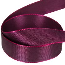 Prodotto Nastro regalo in taffetà viola, elegantemente lucido, largo 25 mm, lungo 50 m.