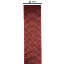 Prodotto Nastro regalo, elegante e lucido nastro in taffetà per occasioni festive, largo 25 mm, lungo 50 m.