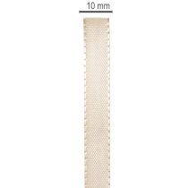 Prodotto Nastro regalo sottile beige, ideale per confezioni regalo, largo 10 mm e lungo 50 m.