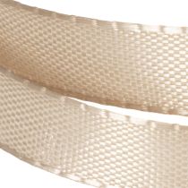 Prodotto Nastro regalo sottile beige, ideale per confezioni regalo, largo 10 mm e lungo 50 m.