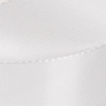 Prodotto Nastro decorativo in taffetà, bianco, largo 25 mm, lungo 50 m.