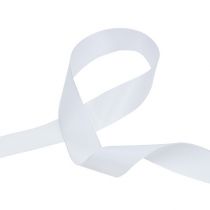 Nastro decorativo bianco 40mm 50m