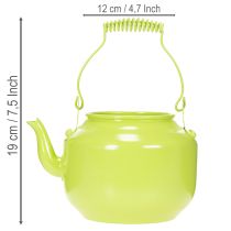Prodotto Teiera decorativa utilizzabile come vaso per fiori, in stile retrò nostalgico.