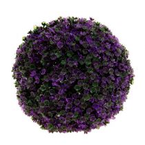 Prodotto Palla decorativa in palla vegetale viola artificiale Ø18 cm 1 pezzo