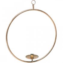 Anello decorativo per portacandele sospeso Golden Vintage Ø39cm